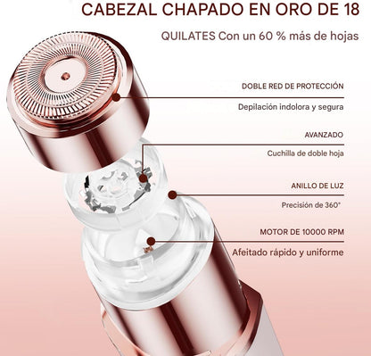 Depilador Facial Portátil
